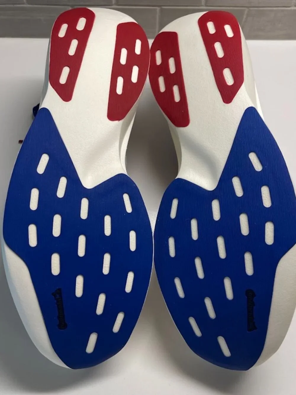 Kansas Jayhawks adidas Size 12.5/13.5 Unisex Adizero Evolution SL Running Shoes